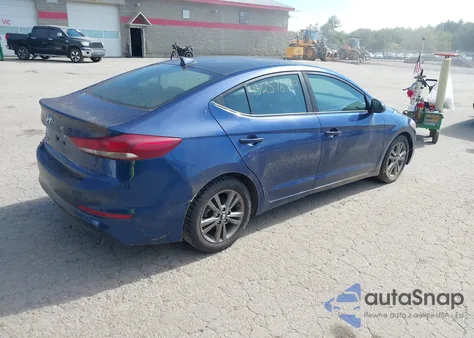 2018 Hyundai Elantra Sel из США, поврежденный, VIN 5NPD84LF9JH239505